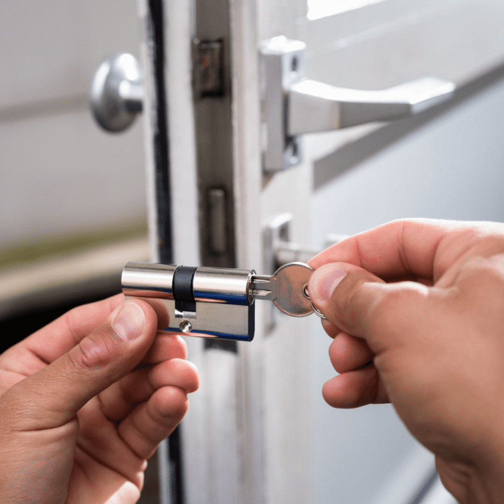Professional locksmith providing lock repair and key services in Chennai